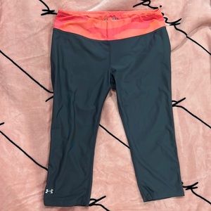 🏃🏻‍♀️ Under Armour Heat Gear Fitted Cropped Leggings 🏃🏻‍♀️